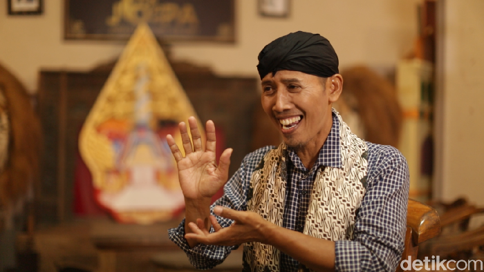 Pelaku seni Reog Ponorogo Sudirman