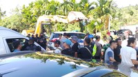 Foto: Situasi di sekitar kediaman Gubernur Papua Lukas Enembe di Koya, Muara Tami, Kota Jayapura. (Dok. Istimewa)