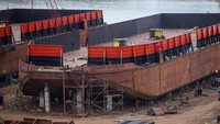 Kementerian Perindustrian (Kemenperin) mencatat pada periode Januari - Agustus 2022 permintaan pembangunan kapal baru di galangan kapal dalam negeri sebanyak 363 permohonan.