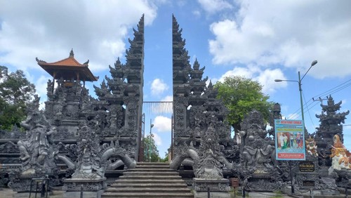Pura Dalem di Desa Adat Sudaji, Kecamatan Sawan, Kabupaten Buleleng.