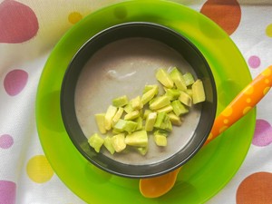 Resep Bubur Susu Beras Merah dan Alpukat, MPASI 6 Bulan