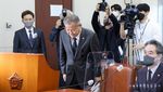 Saat Para Pejabat Korsel Membungkuk Minta Maaf Atas Tragedi Itaewon