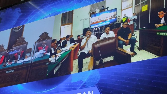 Sidang AKP Irfan di PN Jaksel (Wilda-detikcom)