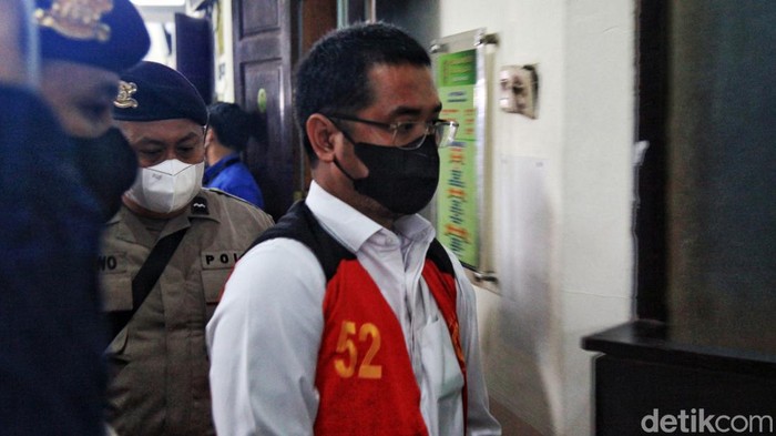 Sidang Lanjutan Terdakwa AKP Irfan Widyanto Para saksi memberi keterangan saat persidangan kasus Ferdy Sambo dengan terdakwa AKP Irfan Widyanto di PN Jakarta Selatan, Kamis (3/11/2022). Irfan didakwa ikut terlibat dalam rantai kejahatan Ferdy Sambo dengan korban meninggal Brigadir Joshua.