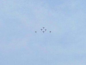 Tour Indo Defence 2022, Menhan Saksikan Manuver Jupiter-Rafale