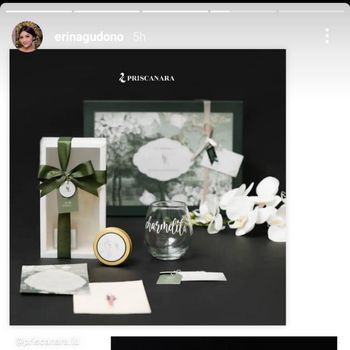Boks bridesmaid Erina Gudono dan Kaesang Pangarep