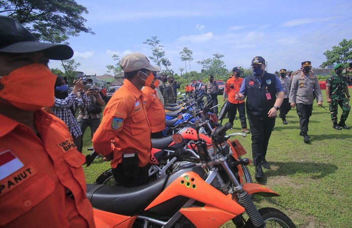 Bupati Kediri Cek Alat Penanggulangan Bencana