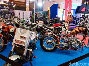 Deretan Motor Modifikasi Ini Sedot Perhatian Pengunjung IMOS 2022