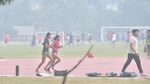 Derita Atlet India di Tengah Udara New Delhi yang Berbahaya