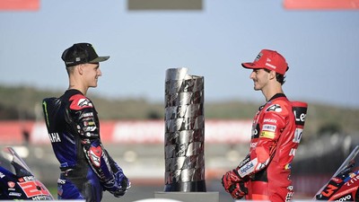 Foto: Quartararo Vs Bagnaia, Siapa Juara Dunia MotoGP 2022?