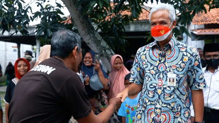 Ganjar Pranowo kunungan ke Brebes
