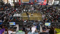 Jutaan dolar AS dipertaruhkan dalam pertandingan sabung ayam di Filipina ini.  