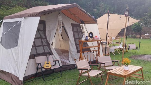 Glamping ala Korea di Kota Batu