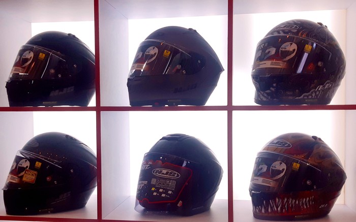 Harga helm di IMOS 2022