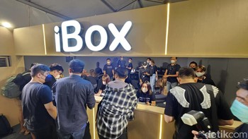 Ragam bonus diberikan iBox ke pemesan pertama.Foto: Adi Fida Rahman/detikINET