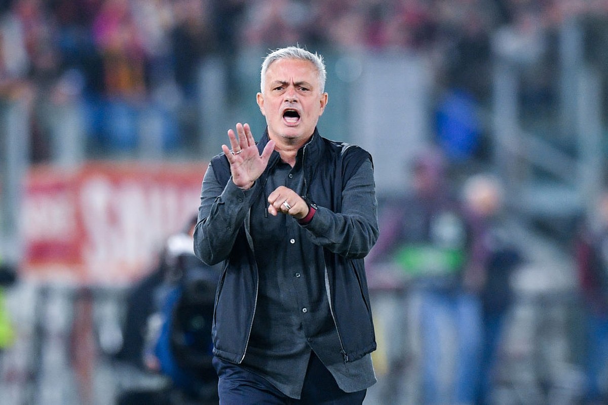 Pelatih AS Roma, Jose Mourinho. Foto: NurPhoto via Getty Images/NurPhoto