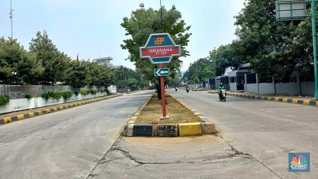 Kawasan industri Pulo Gadung yang dikelola PT Jakarta Industrial Estate Pulogadung (JIEP) bakal dipindah ke wilayah Subang, Jawa Barat. (CNBC Indonesia/ Muhammad Sabki)
