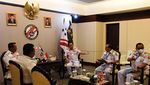 Momen Hangat Kepala Bakamla Terima Delegasi Malaysia-Singapura