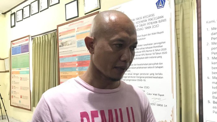 Ketua KPU Kabupaten Badung I Wayan Semara Cipta
