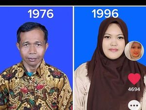 Beda Usia 20 Tahun, Viral Pasangan Suami-Istri Dikira Bapak dan Anak