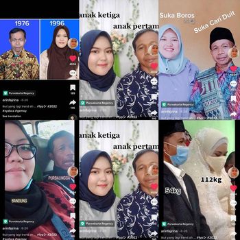 Kisah cinta beda usia 20 tahun viral di media sosial. Kisah cinta beda usia 20 tahun viral di media sosial.