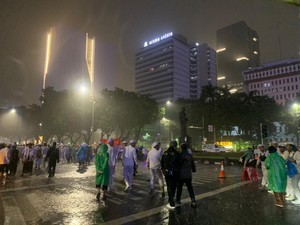 Massa Aksi 411 Bubar, Jalan Medan Merdeka Selatan Kembali Dibuka