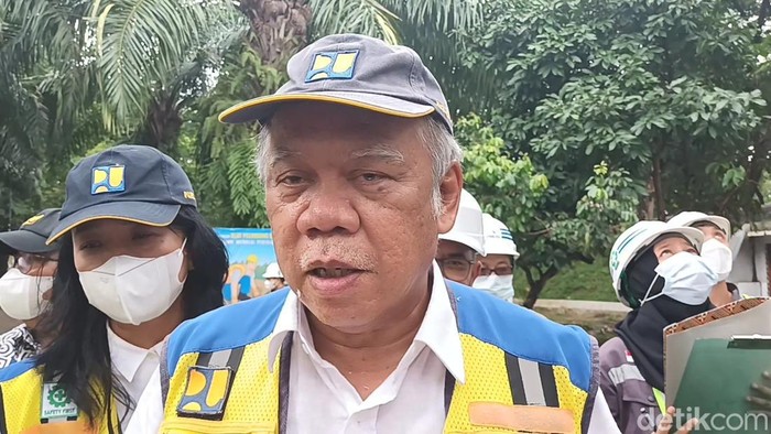 Menteri PUPR Basuki Hadimuljono di Taman Balekambang Solo, Jumat (4/11/2022)
