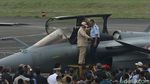 Momen Prabowo Cium Kening Anak Kecil di Indo Aerospace