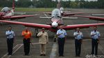 Momen Prabowo Cium Kening Anak Kecil di Indo Aerospace
