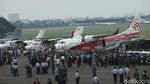 Momen Prabowo Cium Kening Anak Kecil di Indo Aerospace