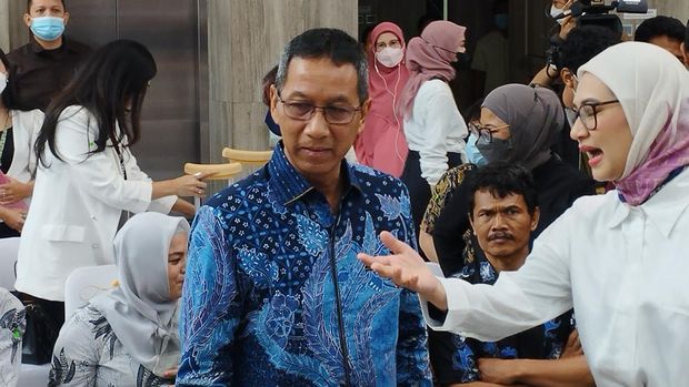Penjabat (Pj) Gubernur DKI Jakarta Heru Budi Resmikan Rumah Digital Untuk Disabilitas di Jakpus (Brigitta Belia-detikcom)