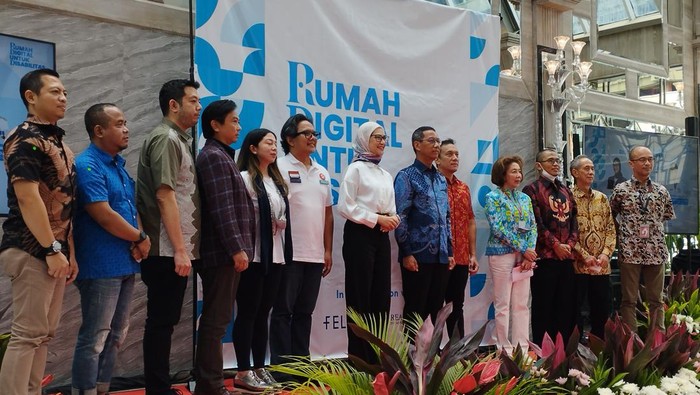 Penjabat (Pj) Gubernur DKI Jakarta Heru Budi Resmikan Rumah Digital Untuk Disabilitas di Jakpus (Brigitta Belia-detikcom)