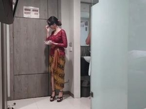 Polisi Tepis Video Mesum Wanita Kebaya Merah Direkam di Bali
