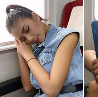 Siapa sangka di balik foto Instagram tidur cantik bersandar di jendela ini realitanya dipotret dengan menggunakan bantuan kaki. Foto: Dok. Instagram @ viennadoll_official