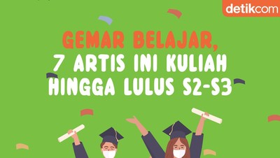 Gemar Belajar, 7 Artis Ini Kuliah hingga Lulus S2-S3