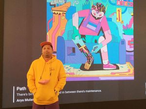 NFT Arya Mularama Dipajang di Art Moments Jakarta 2022, Ini Ceritanya!