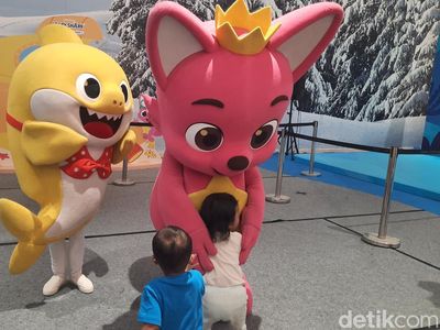Gemasnya... Anak-anak Main Bareng Baby Shark di Baby Shark Funville