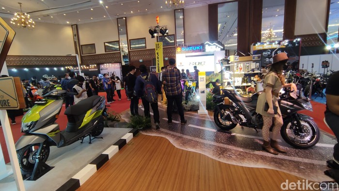 Booth Suzuki di IMOS 2022.
