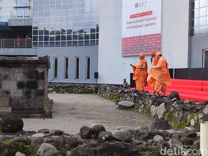 Wujud Toleransi, Delegasi R20 Diajak Melihat Candi Hindu di Kampus Islam