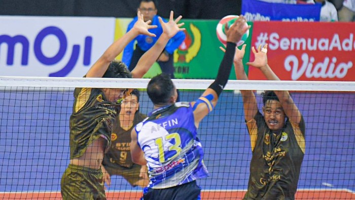 Tim Voli Putra STIN Pasundan Menang Dramatis Lawan Berlian Bank Jateng di Final Four Livoli Divisi Utama 2022