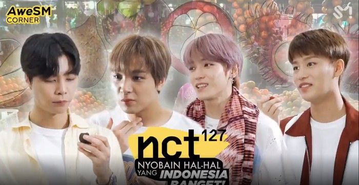 NCT 127 cicip kuliner Indonesia