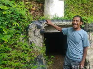 Mengintip Gua yang Dijadikan Tempat Tinggal Petani di Majalengka
