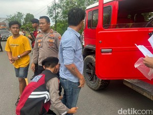 Preman Pemalak Sopir di Perbatasan Lampung-Sumsel Ditangkap