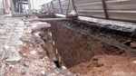 Potret Proyek Gorong-gorong di Pejatan yang Belum Juga Kelar