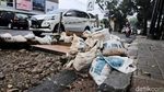 Potret Proyek Gorong-gorong di Pejatan yang Belum Juga Kelar