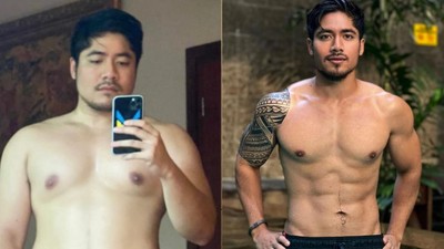 6 Potret Reza Andriyanto, Influencer yang Berhasil Turunkan BB dari 105 Kg