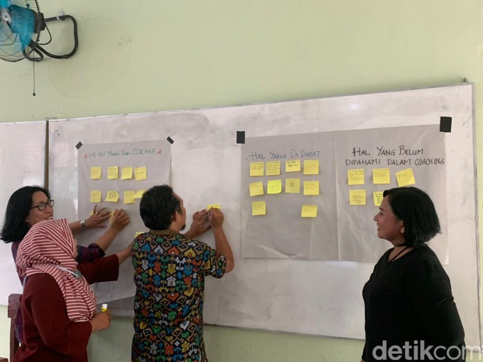 Sejumlah guru mengikuti lokakarya Progam Guru Penggerak di Medan.