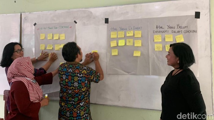 Sejumlah guru mengikuti lokakarya Progam Guru Penggerak di Medan.