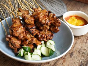 Wow! Sate Babi Indonesia Masuk Daftar Hidangan Babi Terenak di Dunia