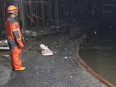Banjir akibat luapan air sungai di Kemantren Gondokusuman, Jogja, pada Minggu (6/11/2022) sore telah surut.